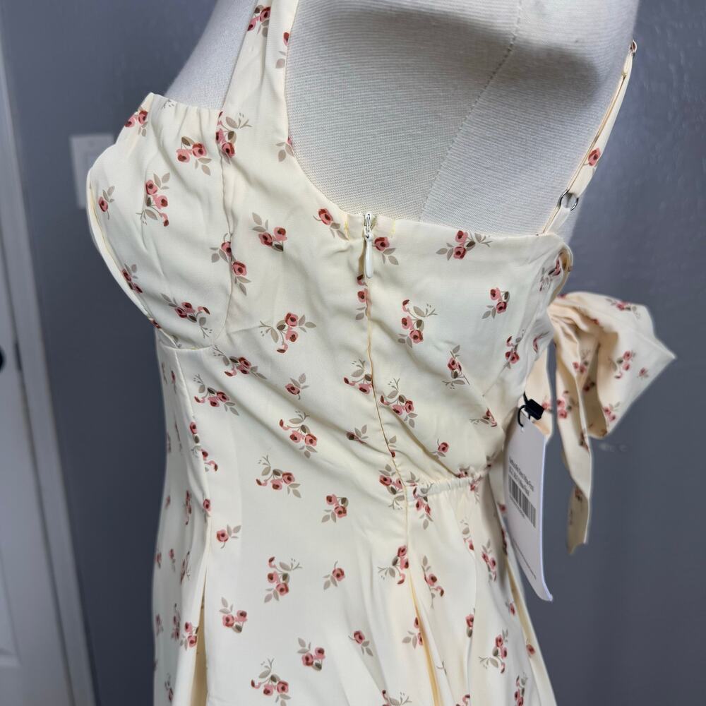 Princess Polly Xanthus Mini Dress Yellow Floral, 2 - Picture 6 of 8
